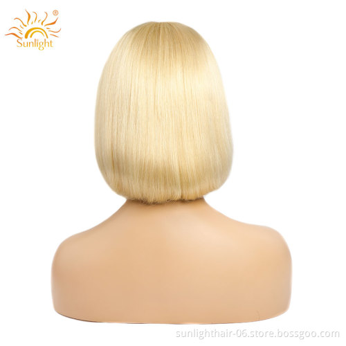 202nouveaux produits Perruques courtes Beau Bob perruque vrai cheveux humain pleine Machine couleur Bob perruques